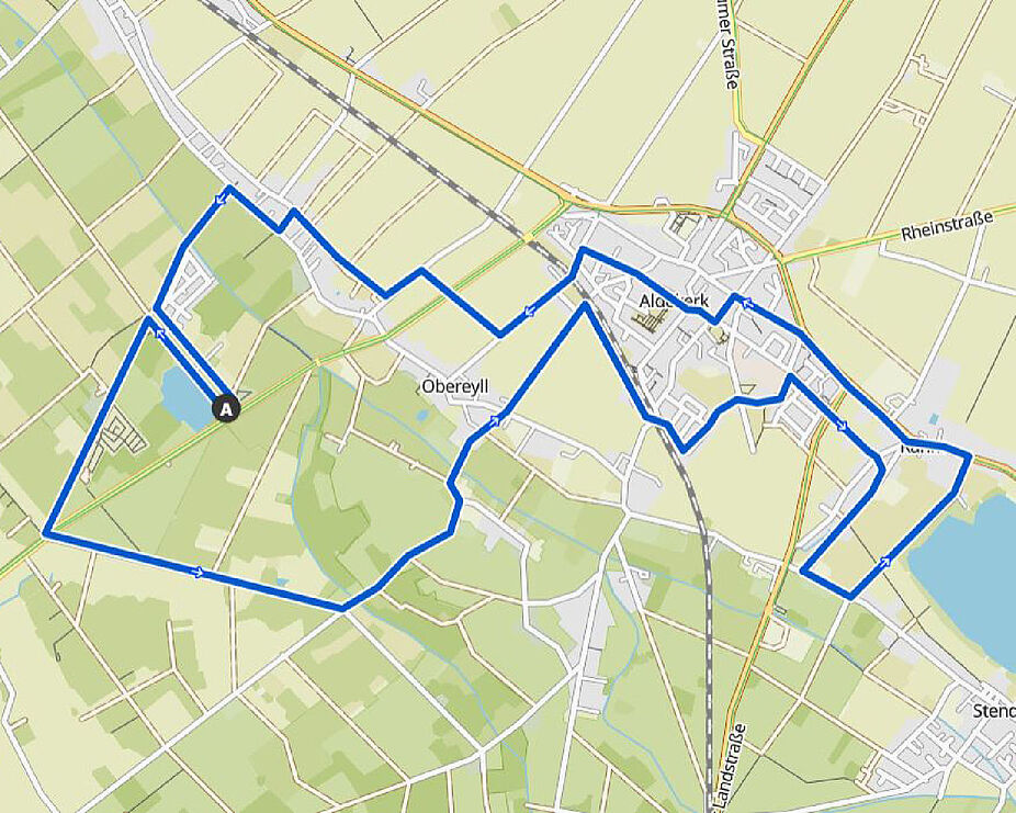 Tour 1, ab Eyll Aldekerk Tour Nr. 1, ab Eyll Aldekerk