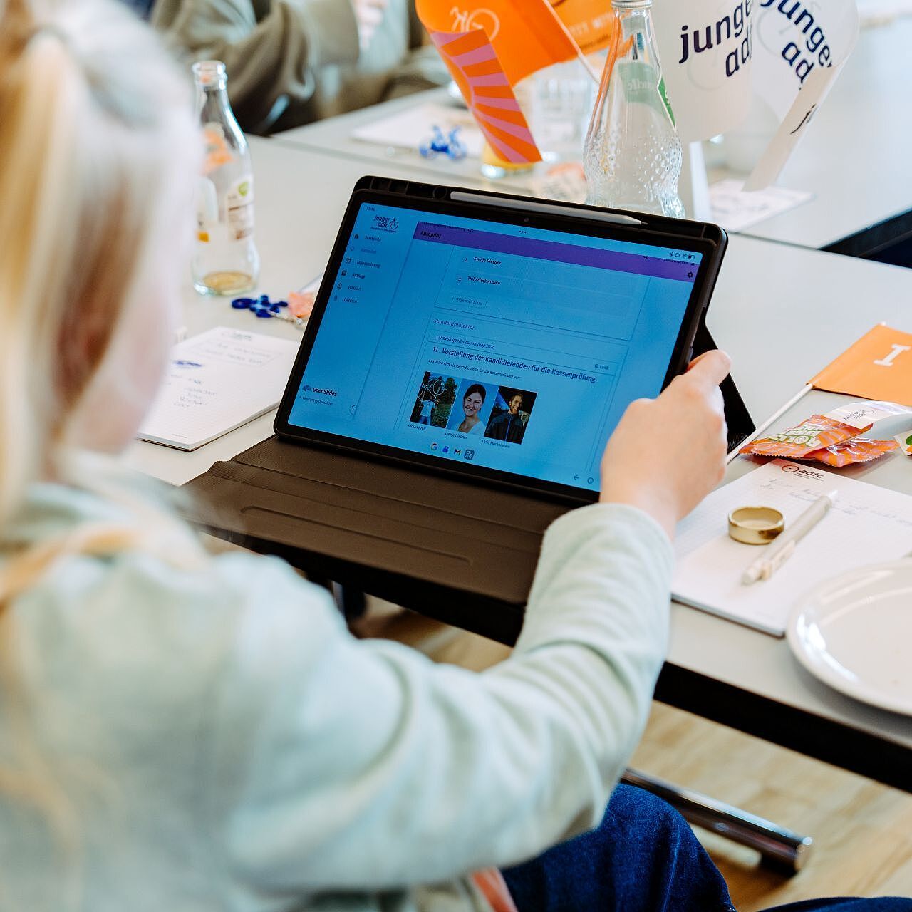 Wahlen mit digitalem Gerät Landesjugendversammlung 2026