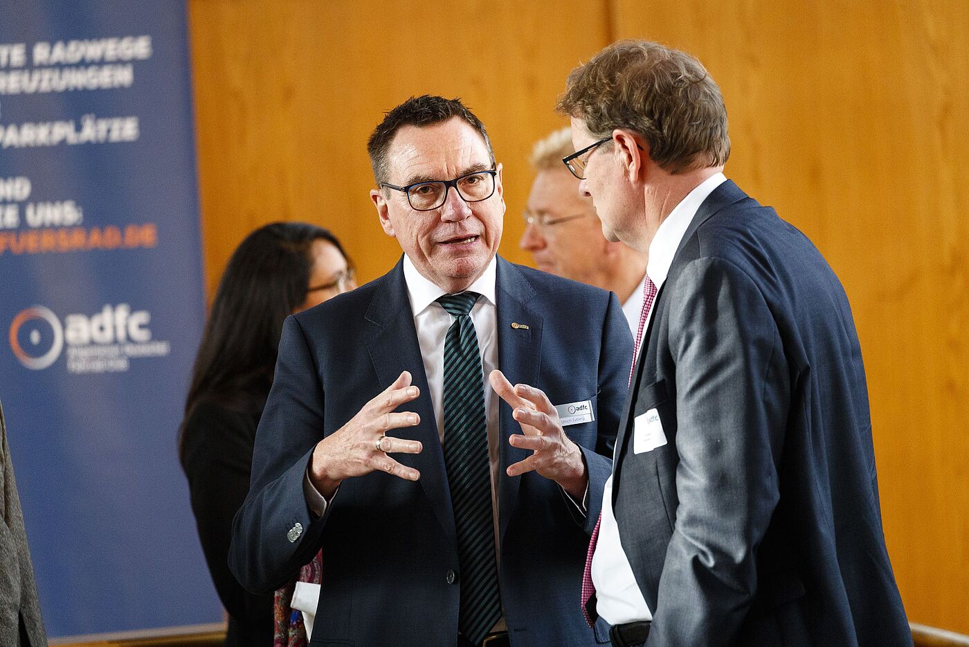 Ulrich Syberg und Gero Storjohann, MdB. Ulrich Syberg und Gero Storjohann, MdB.