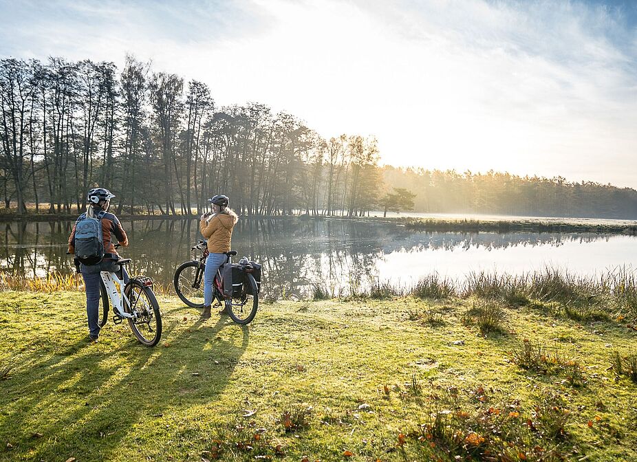 Wildpark entlang der Hohen Mark RadRoute